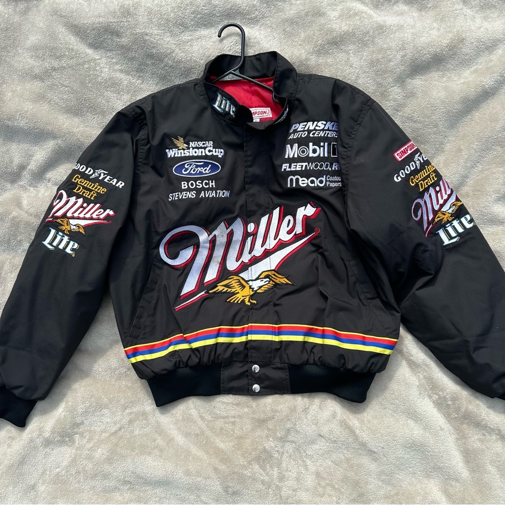 Simpson NASCAR Winston Cup Miller Racing Jacket